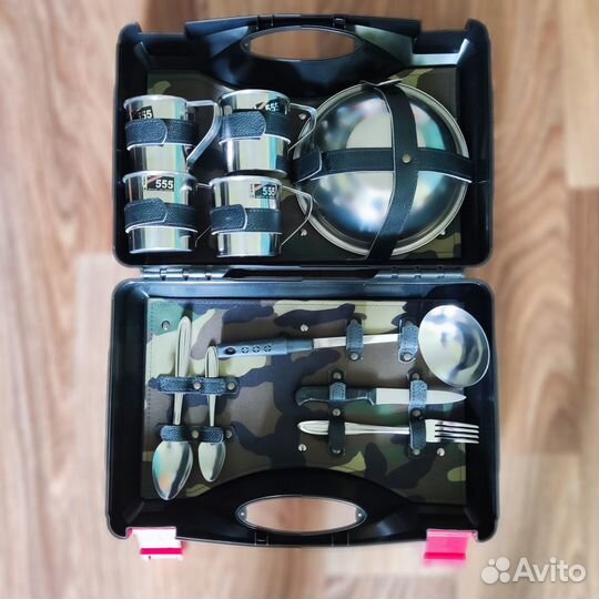 Набор для охоты/рыбалки/пикника. Новый, с чехлом