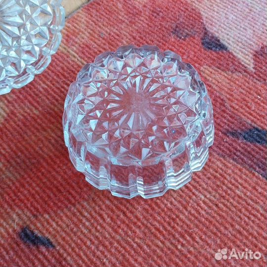 Пепельница СССР стекло