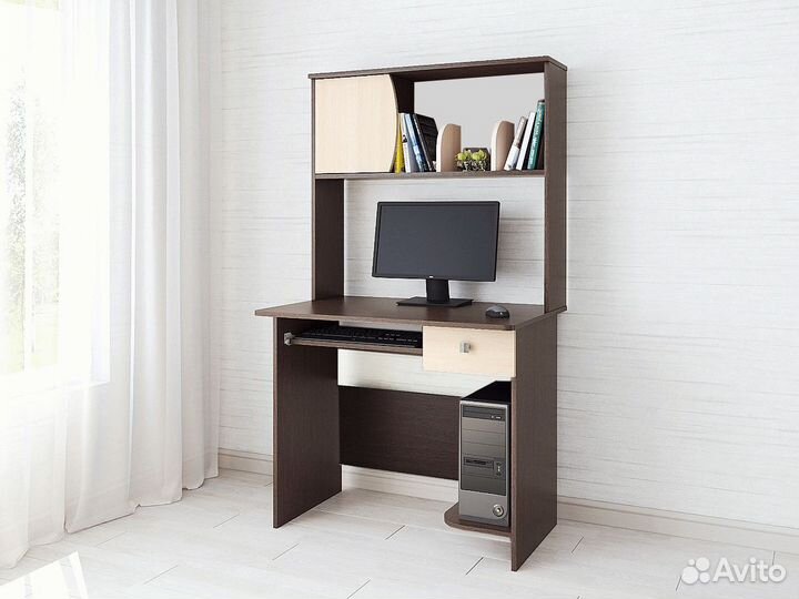 Стол компьютерный Грета 4 Венге