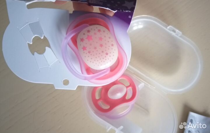 Соска пустышка avent 6-18 мес