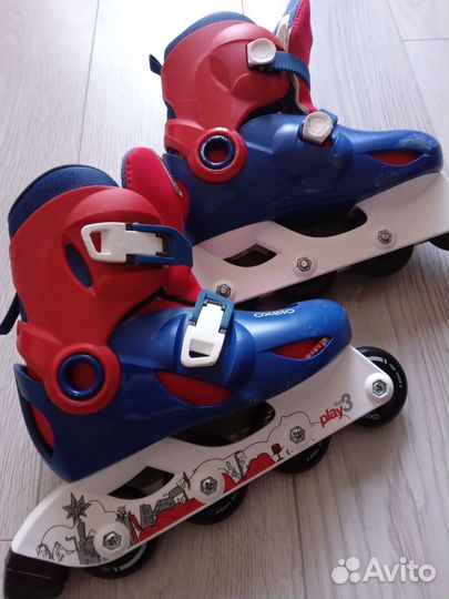Роликовые коньки детские раздвижные