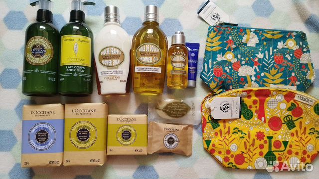 Loccitane масло для душа набор подарочный