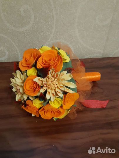 Букет из фоамирана