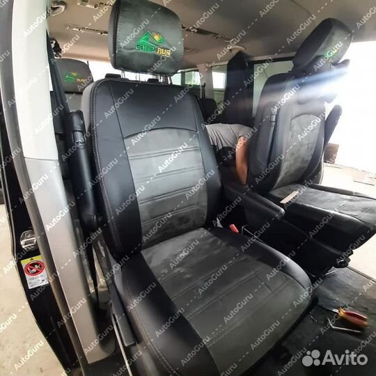 Авточехлы на Volkswagen Caravelle