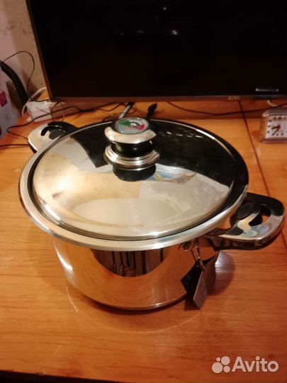 Кастрюля из нержавейки 5 литров