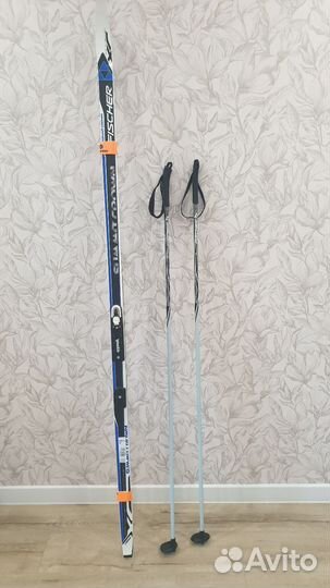 Лыжи беговые 195 см