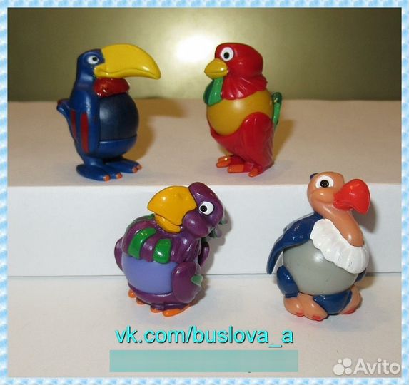 Kinder surprise Птицы 1997 год. Полная