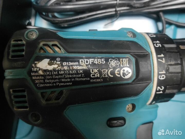 Шуруповерт makita ddf485