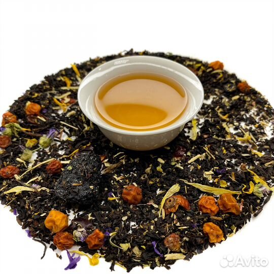 Чай черный с добавками Таежный сбор