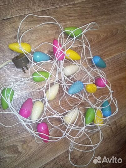 Елочная гирлянда СССР 