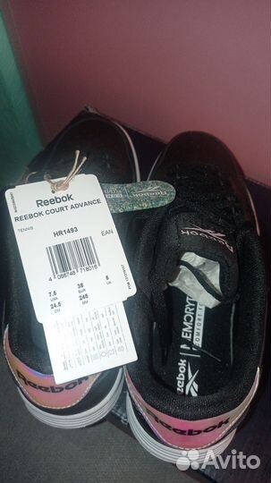 Кроссовки Кеды Reebok Court Advance Bold, 38 р