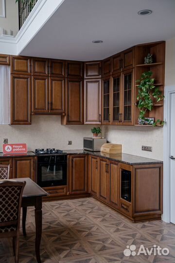 Кухонный гарнитур массив дуба