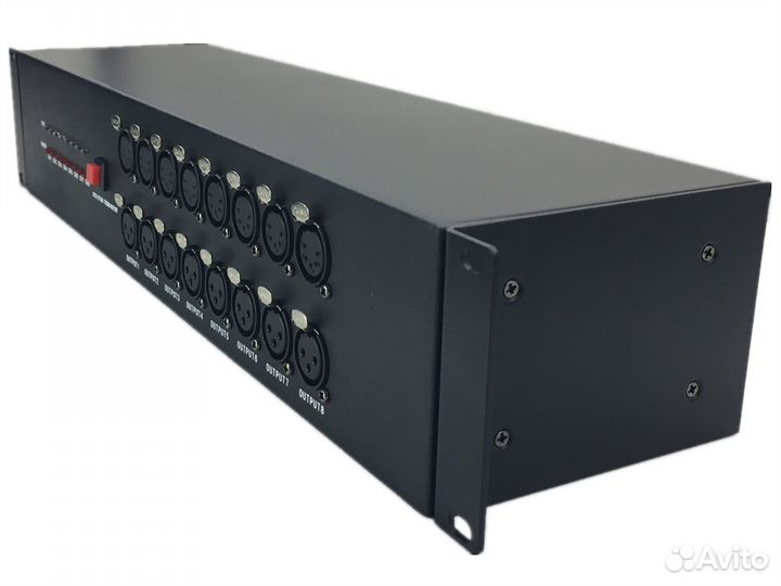 Сплиттер цифрового сигнала euro DJ Splitter 1-8U