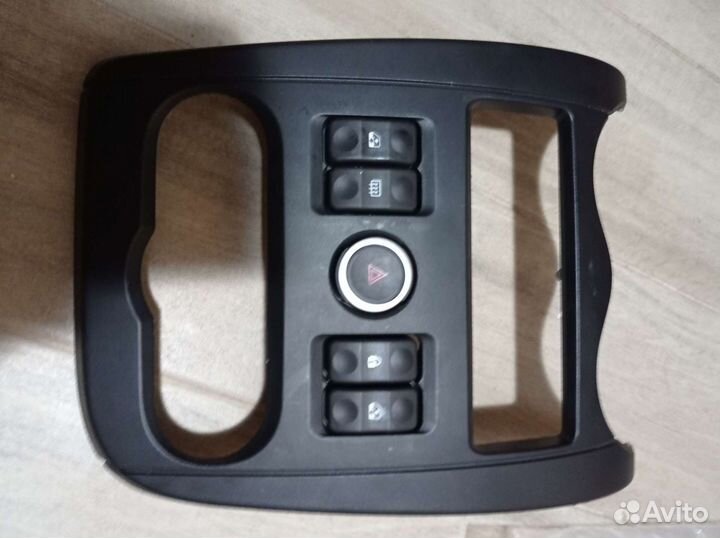 Накладка центральной консоли лада ларгус