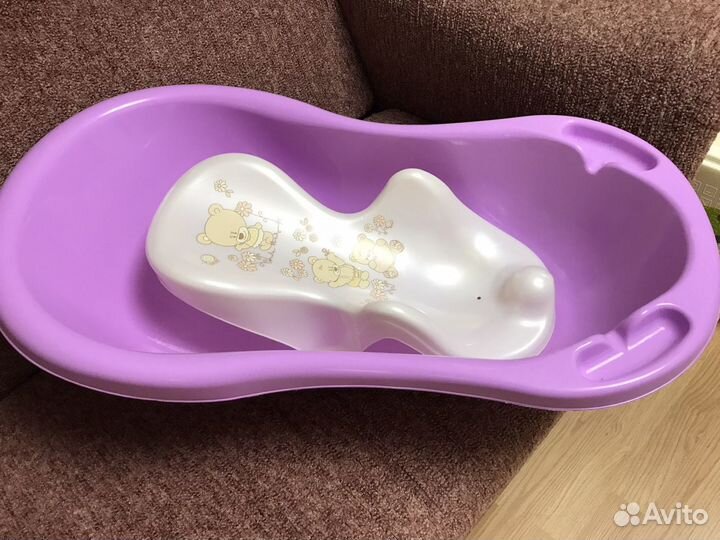 Ванночка для купания и горка