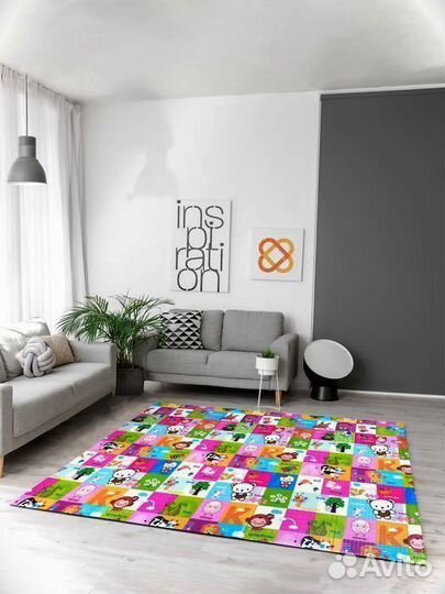 Детский коврик для ползания новый