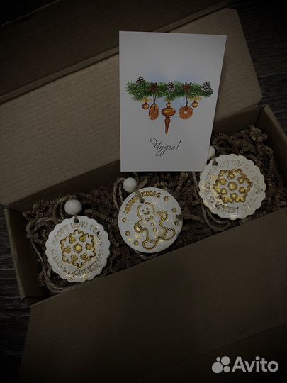 Елочные игрушки ручной работы