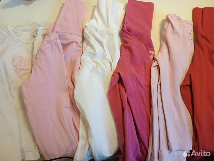 Вещи пакетом для девочки 104-116