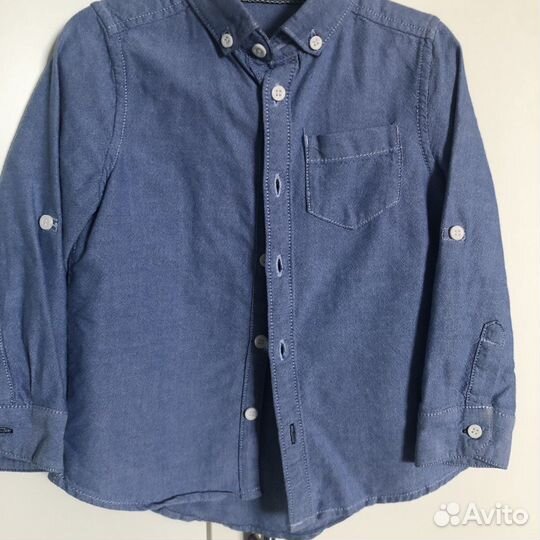 Рубашки на мальчика от 88 до 105см