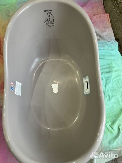 Ванночка для купания с термометром