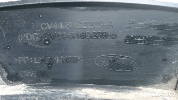 Накладка крыла переднего левого ford kuga 2012