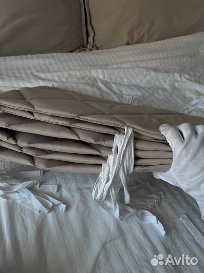 Бортики стеганые в детскую кроватку 120*60