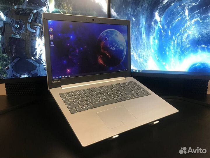 Стильный ноутбук Lenovo 2видеокарты/Full-HD/SSD