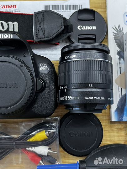 Canon 650d kit is пробег 16662