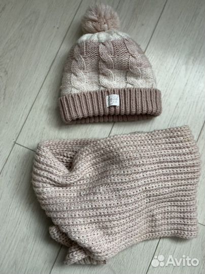 Комплект шапка и шарф