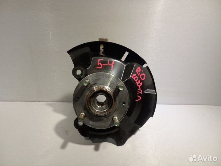 Кулак (цапфа) передний левый Kia Rio седан G4FC