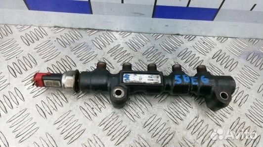 Топливная рампа дизельная ford fiesta 5 (5BE06BB01