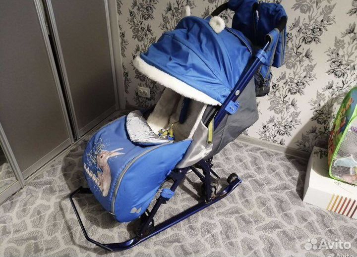 Коляска санки