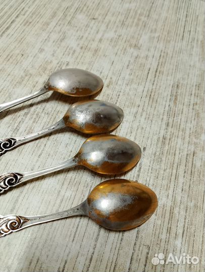 Набор столовых приборов мельхиор СССР