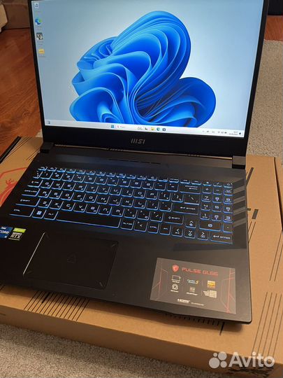 Игровой ноутбук MSI rtx 3050ti