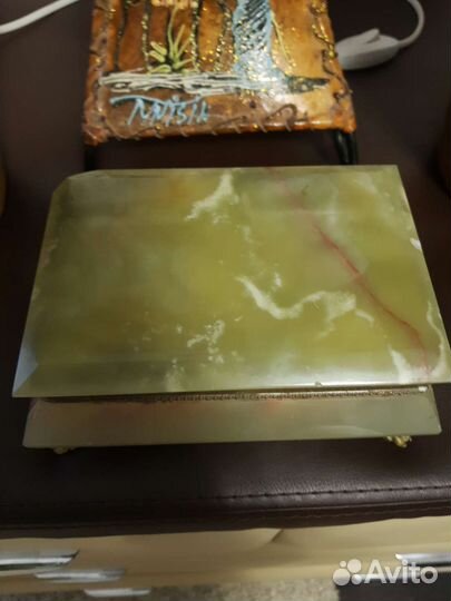 Шкатулка ониксГоршок Кунгурская керамика Ночник