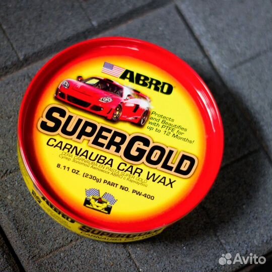 Воск для автомобиля кузова тефлон с карнаубой