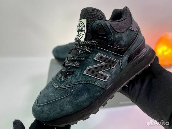 Кроссовки New Balance 574 Stone Island