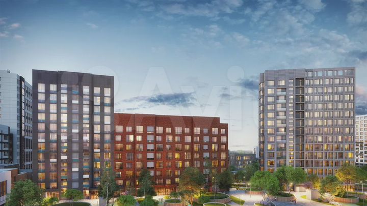 1-к. квартира, 42,8 м², 11/41 эт.