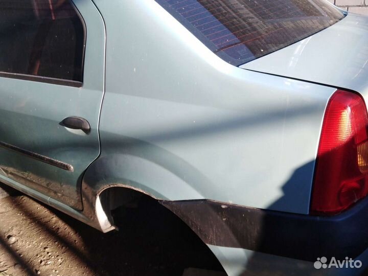 Крыло заднее левое Рено Логан 1