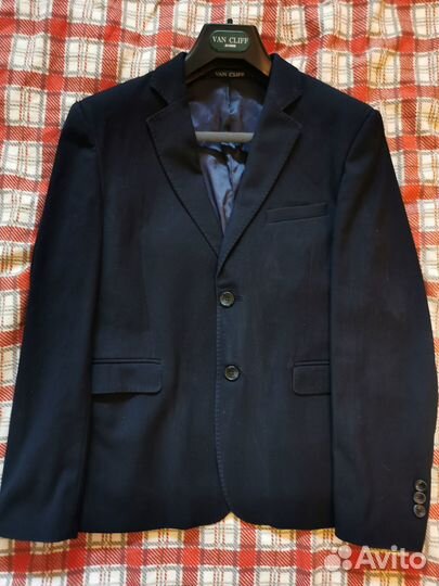Школьный костюм Van Cliff синий р.158