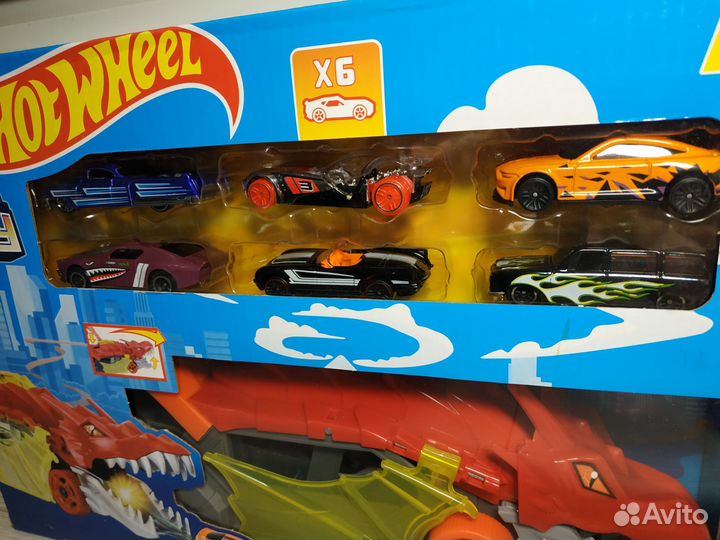 Hot Wheels Дракон Хот вилс,6 машинок