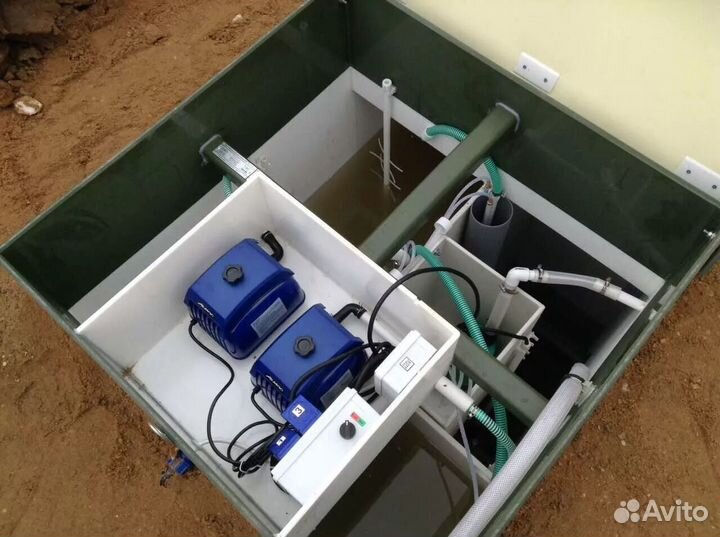 Септик для высокого уровня грунтовых вод