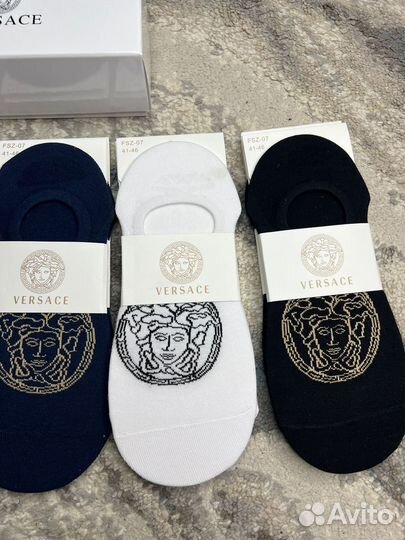 Носки следки Versace набор