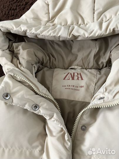 Пуховик Zara на рост 152-158см