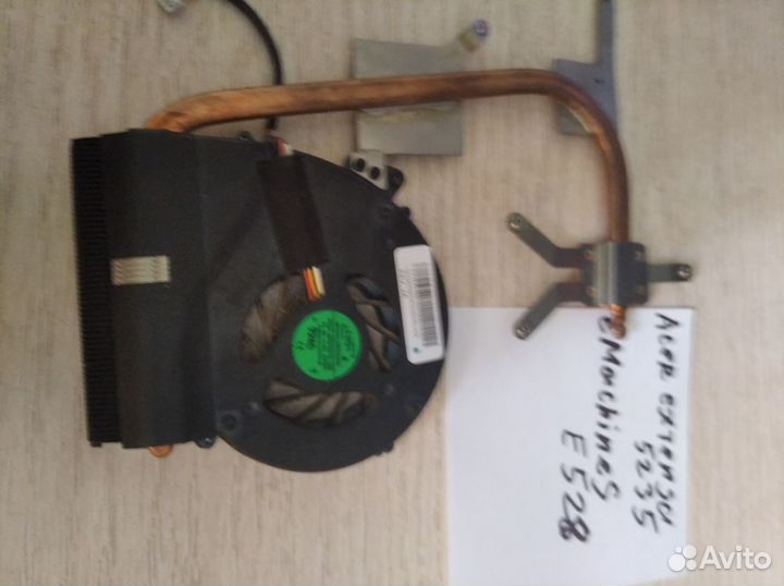 Система охлаждения для ноутбука 2