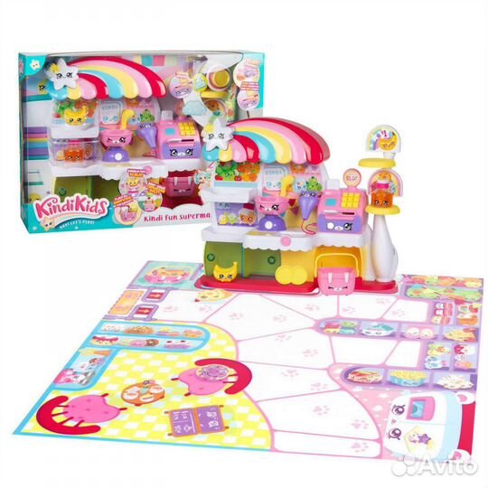 Kindi Kids Весёлый супермаркет,Школьный автобус