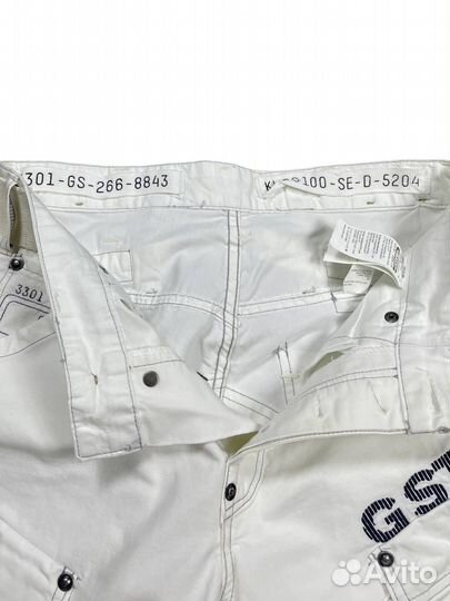 Белые джинсы G-Star RAW