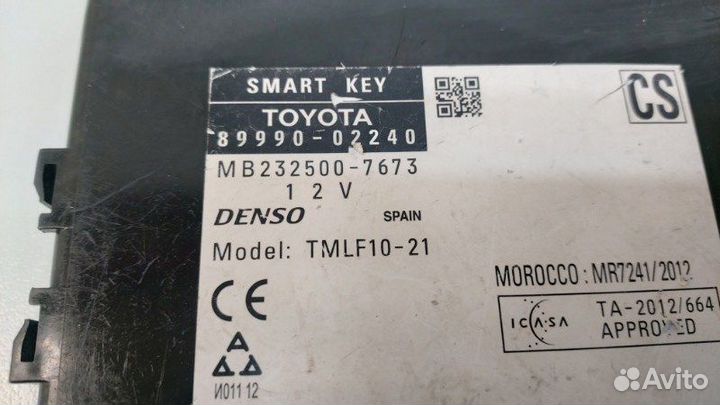 Блок электронный Toyota Corolla 180 2zrfe 2013