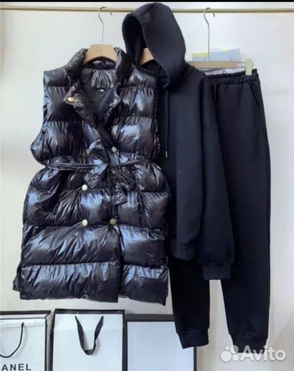 Спортивный костюм женский тройка Size 46-56