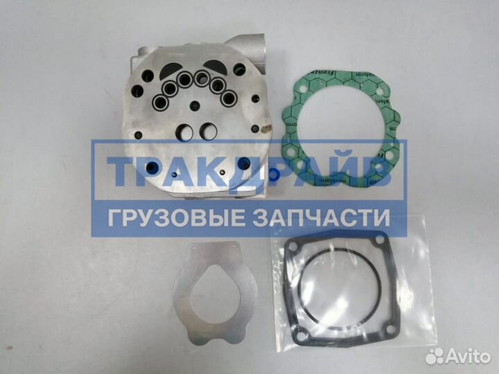 Головка блока компрессора Мерседес двигатель OM401-449 с плитой и клапанами